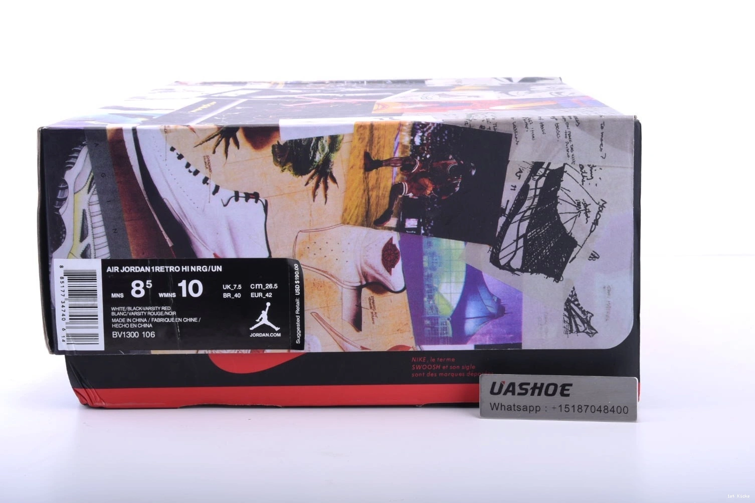 NRG BV1300-106 1 OG Retro Air High x Union Jordan 0308